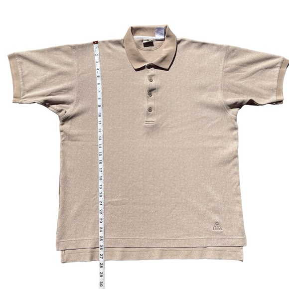 Tan ACG Nike Polo Shirt (L) - Picture 3 of 6